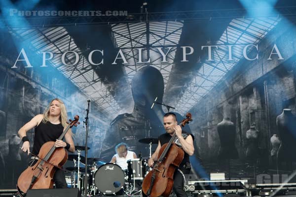 APOCALYPTICA - 2016-06-11 - PARIS - Hippodrome de Longchamp - Main Stage - 